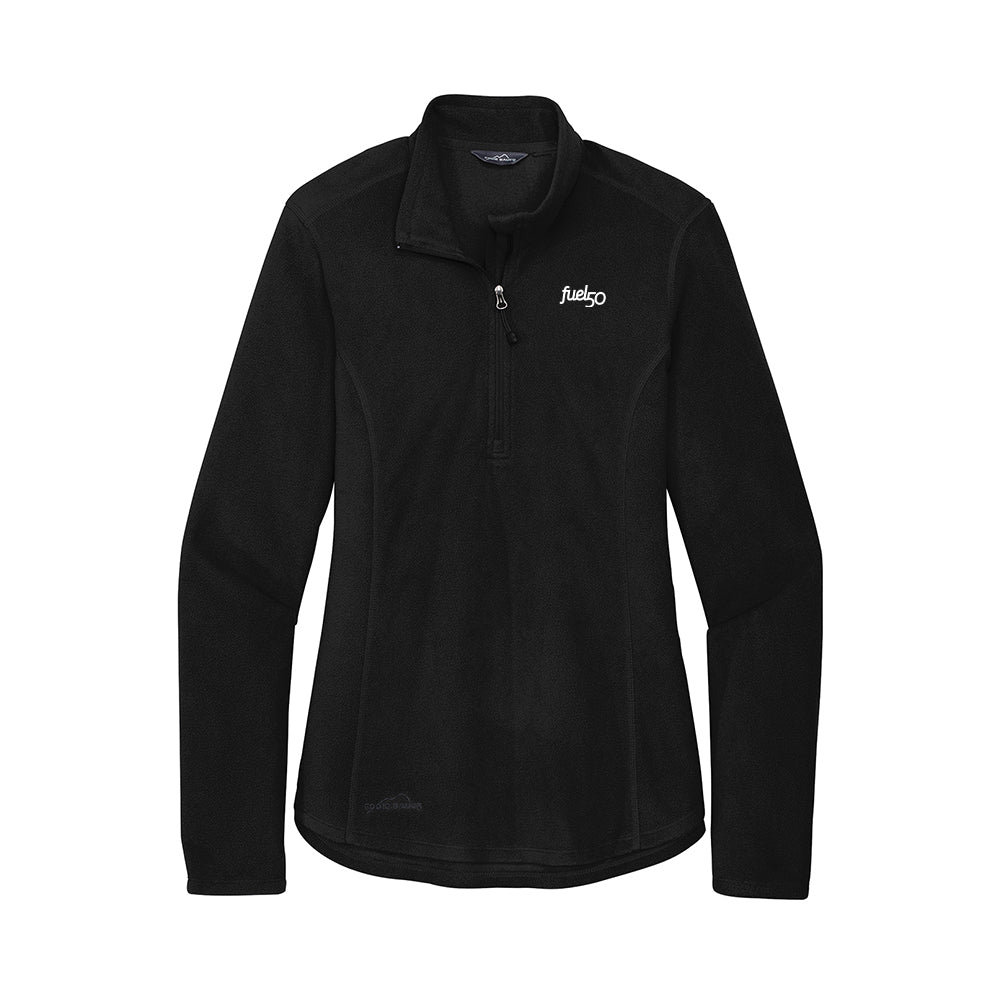 Eddie Bauer Ladies 1/2-Zip Microfleece Jacket